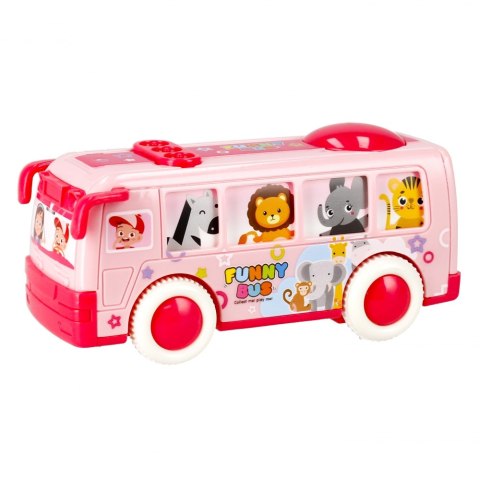 AUTOBUS CARTOON 12 CM MEGA CREATIVE 502295 MEGA CREATIVE