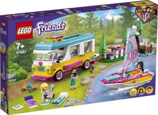 LEGO® Friends - Leśny mikrobus kempingowy i żaglówka