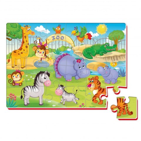 PUZZLE PIAN 24EL ZOO RK PBH ROTER KAFER