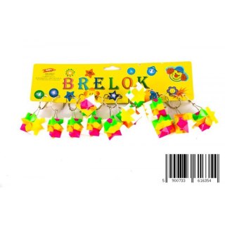 BRELOK GWIAZDKA 4 CM OP.12 SZT .MIDEX 0918A TOYS