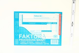 DRUK FAKTURA PROCEDURA MARŻY A5 MICHALCZYK&PROKOP 195-3E MICHALCZYK I PROKOP