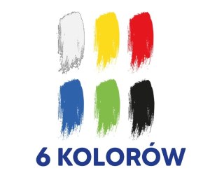 FARBY PLAKATOWE OXFORD 6 KOLORÓW HAMELIN