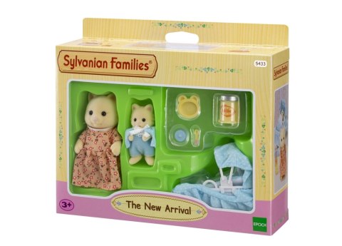 SYLVANIAN NOWORODEK Z MAMA I WYPRAWKA 5433 WB6 EPOCH