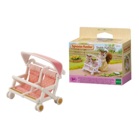 SYLVANIAN PODWOJNY WOZEK SPACEROWY 4533 PUD6 EPOCH