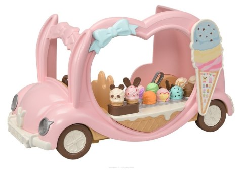 SYLVANIAN WESOLY SAMOCHOD Z LODAMI 5651 WB6 EPOCH