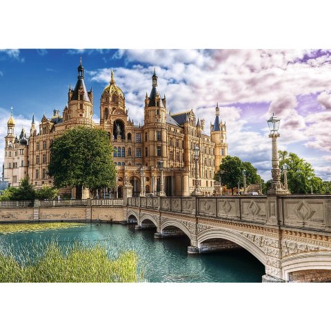 PUZZLE 1000 ELEMENTÓW ZAMEK NA WYSPIE TREFL 10669