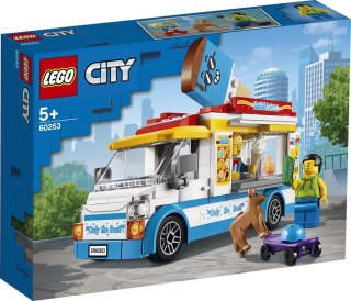 KLOCKI KONSTRUKCYJNE FURGONETKA Z LODAMI LEGO CITY 60253 LEGO