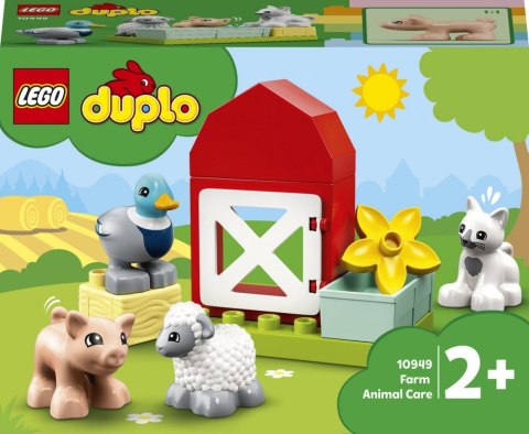 KLOCKI KONSTRUKCYJNE LEGO 10949 DUPLO ZWIERZĘTA PUD 10949 LEGO LEGO