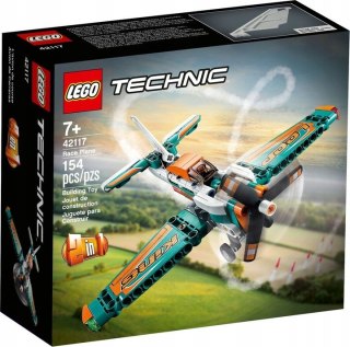 KLOCKI KONSTRUKCYJNE LEGO 42117 TECHNIC SAMOLOT WYŚCIGOWY 42117 LEGO