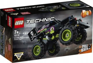 KLOCKI KONSTRUKCYJNE LEGO 42118 TECHNIC MONSTER JAN GRAVE DIGGER 42118 LEGO