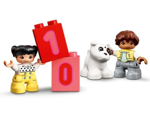 KLOCKI KONSTRUKCYJNE POCIĄG Z CYFERKAMI DUPLO LEGO 10954 LEGO