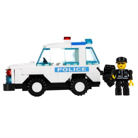 KLOCKI KONSTRUKCYJNE 107 ELEMENTÓW POLICJA ALLEBLOX 492822 ALLEBLOX