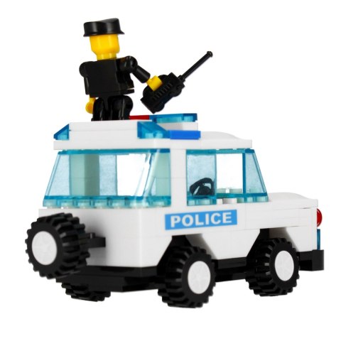 KLOCKI KONSTRUKCYJNE 107 ELEMENTÓW POLICJA ALLEBLOX 492822 ALLEBLOX