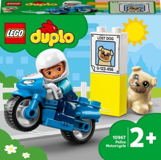 KLOCKI KONSTRUKCYJNE 10967 DUPLO MOTOCYKL POLICJA LEGO 10967 LEGO