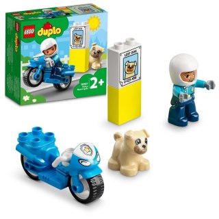 KLOCKI KONSTRUKCYJNE 10967 DUPLO MOTOCYKL POLICJA LEGO 10967 LEGO