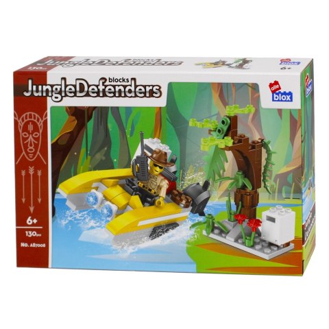 KLOCKI KONSTRUKCYJNE 130 ELEMENTÓW JUNGLE ALLEBLOX 492920 ALLEBLOX