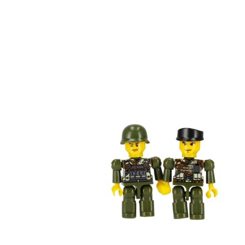 KLOCKI KONSTRUKCYJNE 170 ELEMENTÓW MILITARY ALLEBLOX 492838 ALLEBLOX