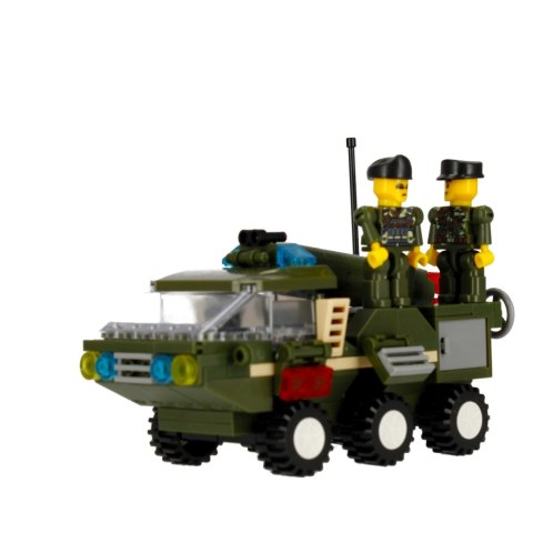 KLOCKI KONSTRUKCYJNE 180 ELEMENTÓW MILITARY ALLEBLOX 492843 ALLEBLOX