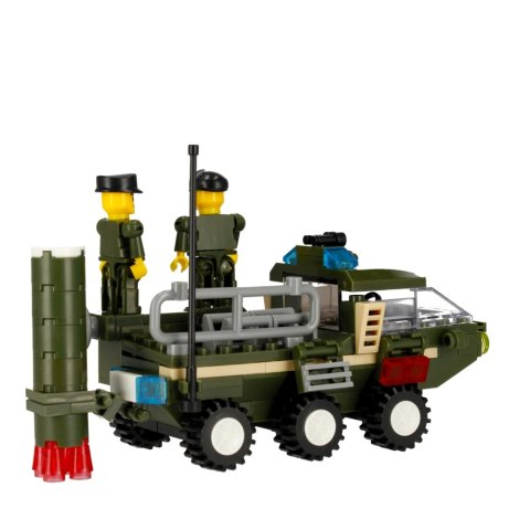 KLOCKI KONSTRUKCYJNE 180 ELEMENTÓW MILITARY ALLEBLOX 492843 ALLEBLOX