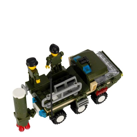 KLOCKI KONSTRUKCYJNE 180 ELEMENTÓW MILITARY ALLEBLOX 492843 ALLEBLOX