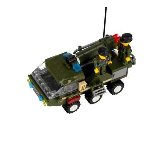 KLOCKI KONSTRUKCYJNE 180 ELEMENTÓW MILITARY ALLEBLOX 492843 ALLEBLOX