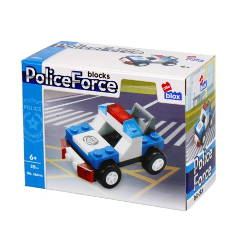 KLOCKI KONSTRUKCYJNE 29 ELEMENTÓW POLICJA ALLEBLOX 492815 ALLEBLOX