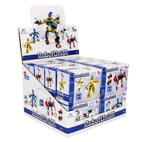 KLOCKI KONSTRUKCYJNE 33-40 ELEMENTÓW ROBOT DISPLAY ALLEBLOX 492894 ALLEBLOX