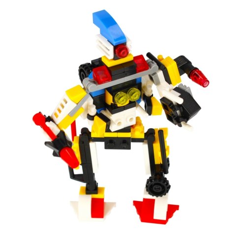 KLOCKI KONSTRUKCYJNE 33-40 ELEMENTÓW ROBOT DISPLAY ALLEBLOX 492894 ALLEBLOX