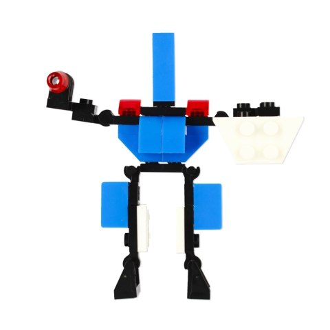 KLOCKI KONSTRUKCYJNE 33 ELEMENTY ROBOT ALLEBLOX 492889 ALLEBLOX