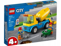 KLOCKI KONSTRUKCYJNE CITY CIĘŻARÓWKA Z BETONIARKĄ LEGO 60325 LEGO