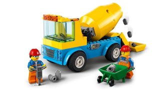 KLOCKI KONSTRUKCYJNE CITY CIĘŻARÓWKA Z BETONIARKĄ LEGO 60325 LEGO