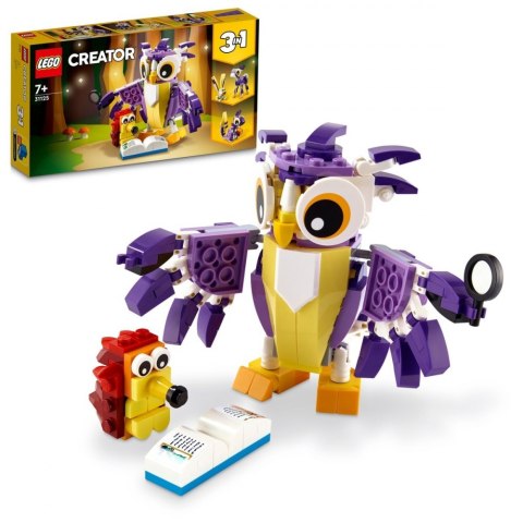 KLOCKI KONSTRUKCYJNE LEGO 31125 CREATOR LEŚNE STWORZENIA LEGO 31125 LEGO