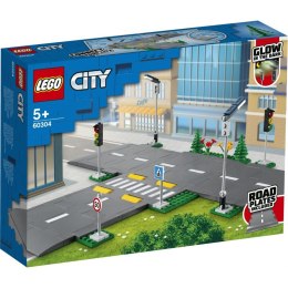 KLOCKI KONSTRUKCYJNE LEGO 60304 CITY PŁYTY DROGOWE LEGO 60304 LEGO