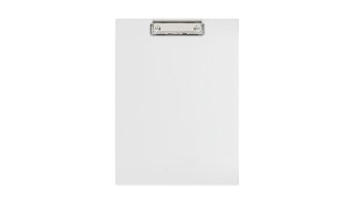 DESKA A4 CLIPBOARD PVC BIAŁY BIURFOL KH-01-10 BIURFOL