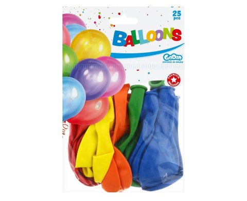 BALONY A80 PASTEL MIX, 9 CALI/ 25 SZT. A80/P25 GODAN