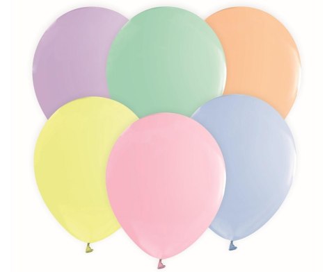 BALONY BEAUTY&CHARM, MAKARONOWE MIX 12"/ 10 SZT. CB-1KMX GODAN