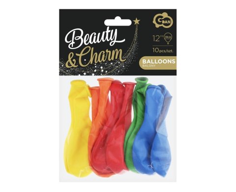 BALONY BEAUTY&CHARM, PASTELOWY MIX 12 GODAN