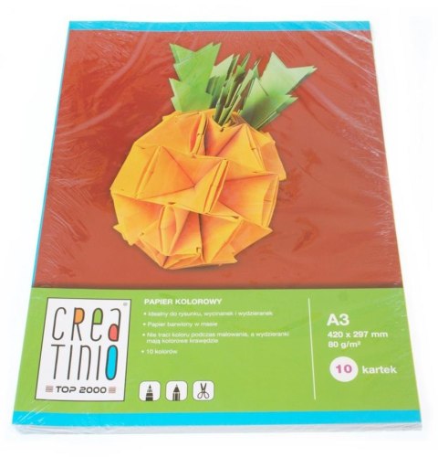 PAPIER KOLOROWY CREATINIO, A3 10K 80G HAMELIN