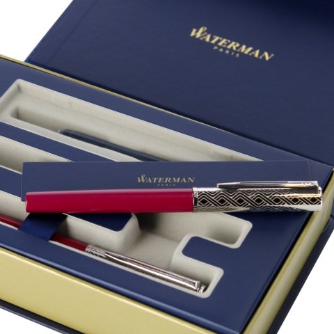 ZESTAW WATERMAN PIÓRO DŁUGOPIS ALLURE DELUXE PINK WATERMAN ET/WAT/PIN WATERMAN