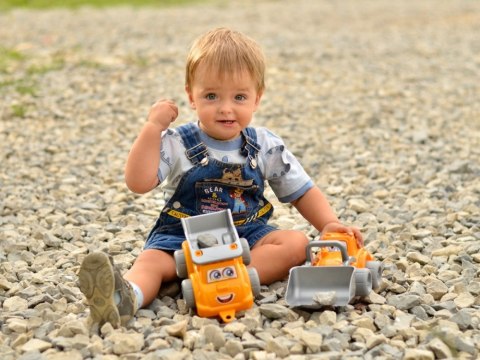 AUTO CIĄGNIK I WYWROTKA TEH0977 SIATKA MAKSIK