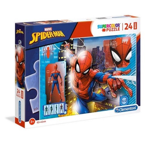 PUZZLE 24 ELEMENTY MAXI SPIDERMAN CLEMENTONI 28507 CLEMENTONI