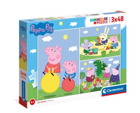 PUZZLE 4X48 ELEMENTÓW 25263 PEPPA CLEMENTONI 25263 CLEMENTONI