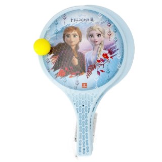 RAKIETKI PLAŻOWE PIŁKA 38CM FROZEN SIATKA BRIMAREX 15026 BRX BRIMAREX