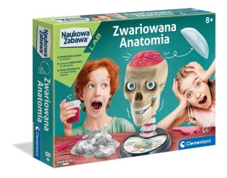 ZESTAW KREATYWNY ZWARIOWANA ANATOMIA CLEMENTONI 50697 CLEMENTONI