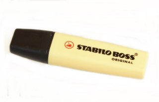 ZAKRESLACZ BOSS ZÓŁTY PASTEL PUDEŁKO 10 SZTUK STABILO 70/144 STABILO