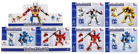 KLOCKI KONSTRUKCYJNE 105-115 ELEMENTÓW ROBOT DISPLAY ALLEBLOX 492903 ALLEBLOX