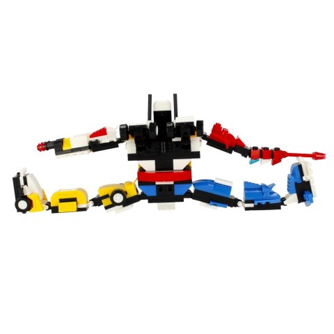 KLOCKI KONSTRUKCYJNE 105-115 ELEMENTÓW ROBOT DISPLAY ALLEBLOX 492903 ALLEBLOX