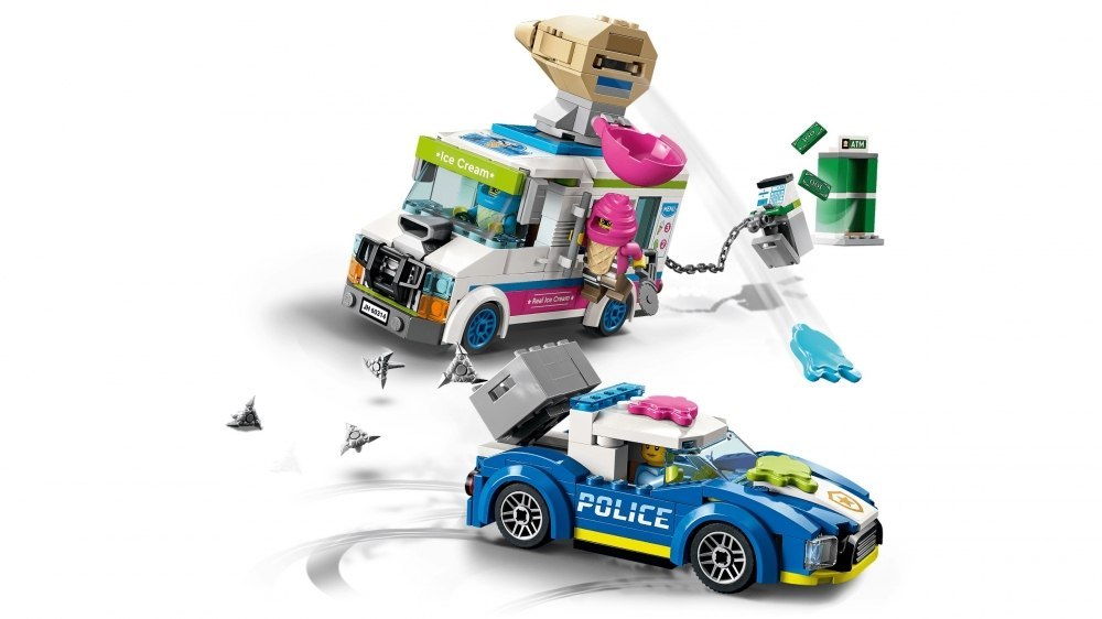 KLOCKI KONSTRUKCYJNE CITY POLICJA POŚCIG LEGO 60314 LEGO