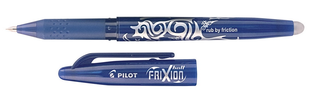 Pióro kulkowe wymazywalne Frixion Ball niebieskie Pilot BL-FR7-L