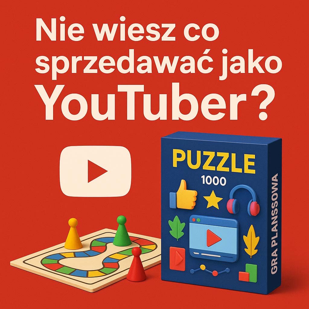 Dla YouTuberów: puzzle premium i gra planszowa